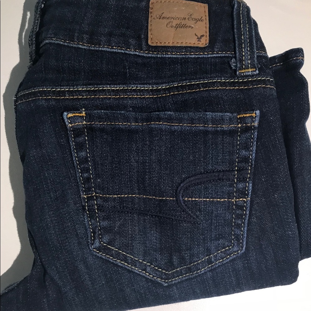 American Eagle Artist Crop Jeans